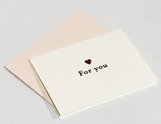 メッセージカード